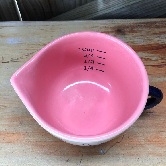 Home Essentials Paris Floral Collection Ceramic All In One Measuring Cup - Picture 2 of 6